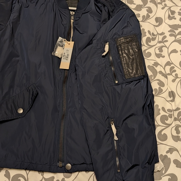 Diesel Men's Dark Blue Bomber Jacket - Picture 2 of 3